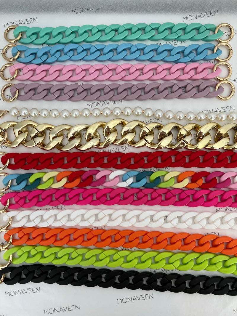 NEW IN BAG STRAP - RAINBOW