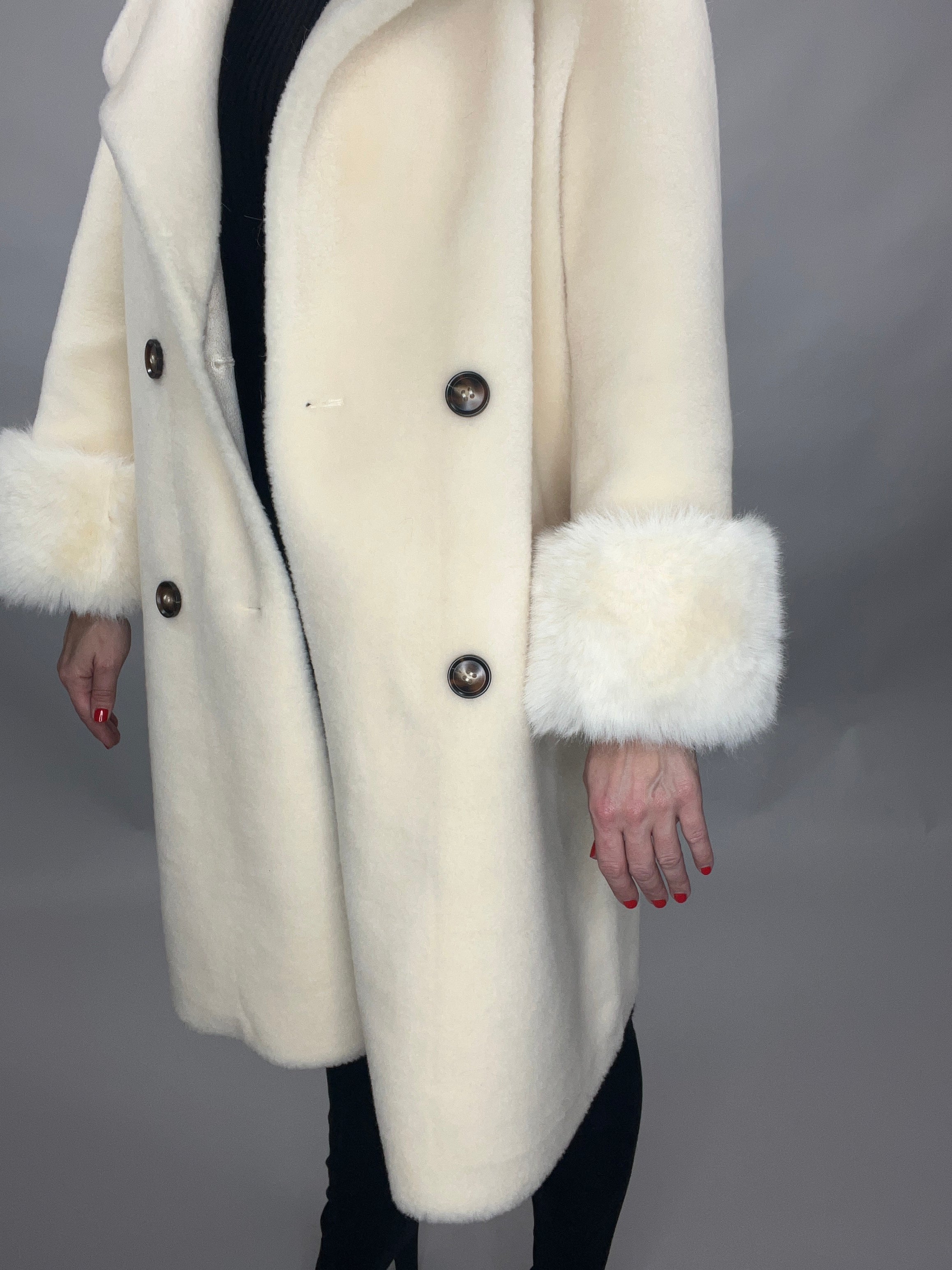 Monaveen Teddy Grace Coat CREAM