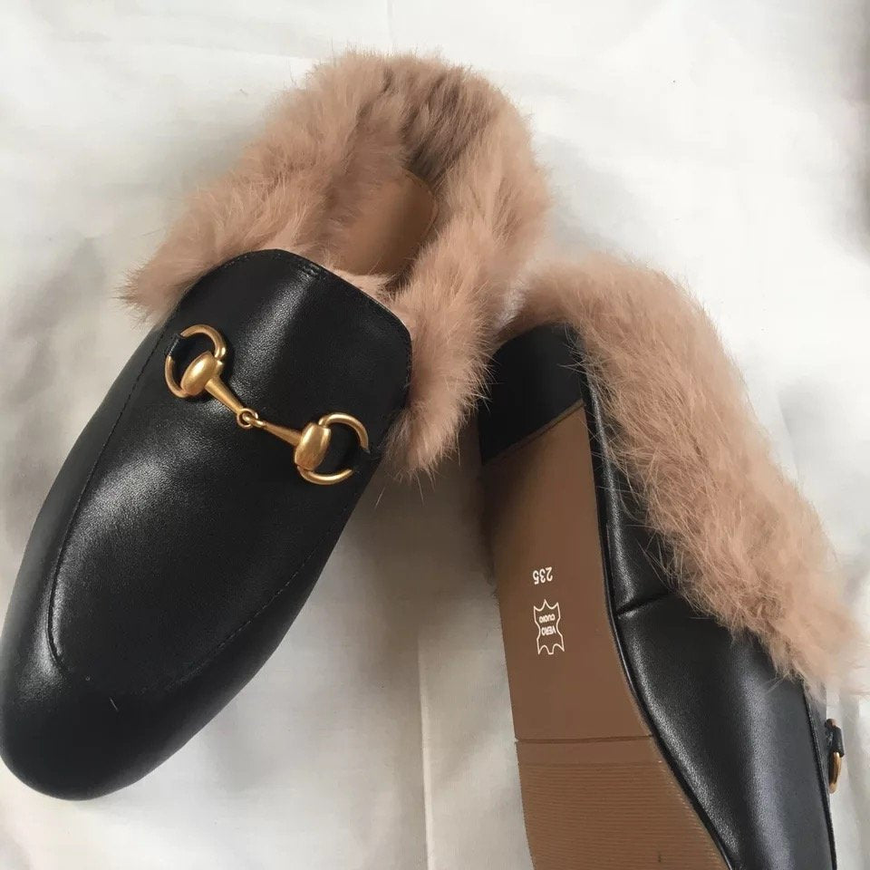 Monaveen BLACK Slipper / Slides