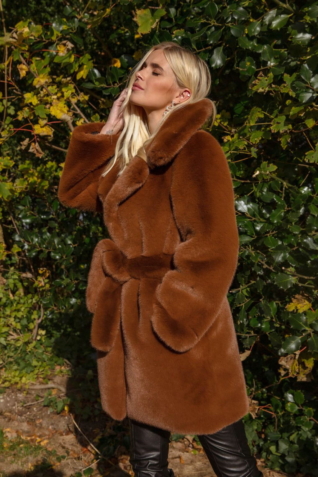Luxury Faux Fur LUCY Coat - SALE