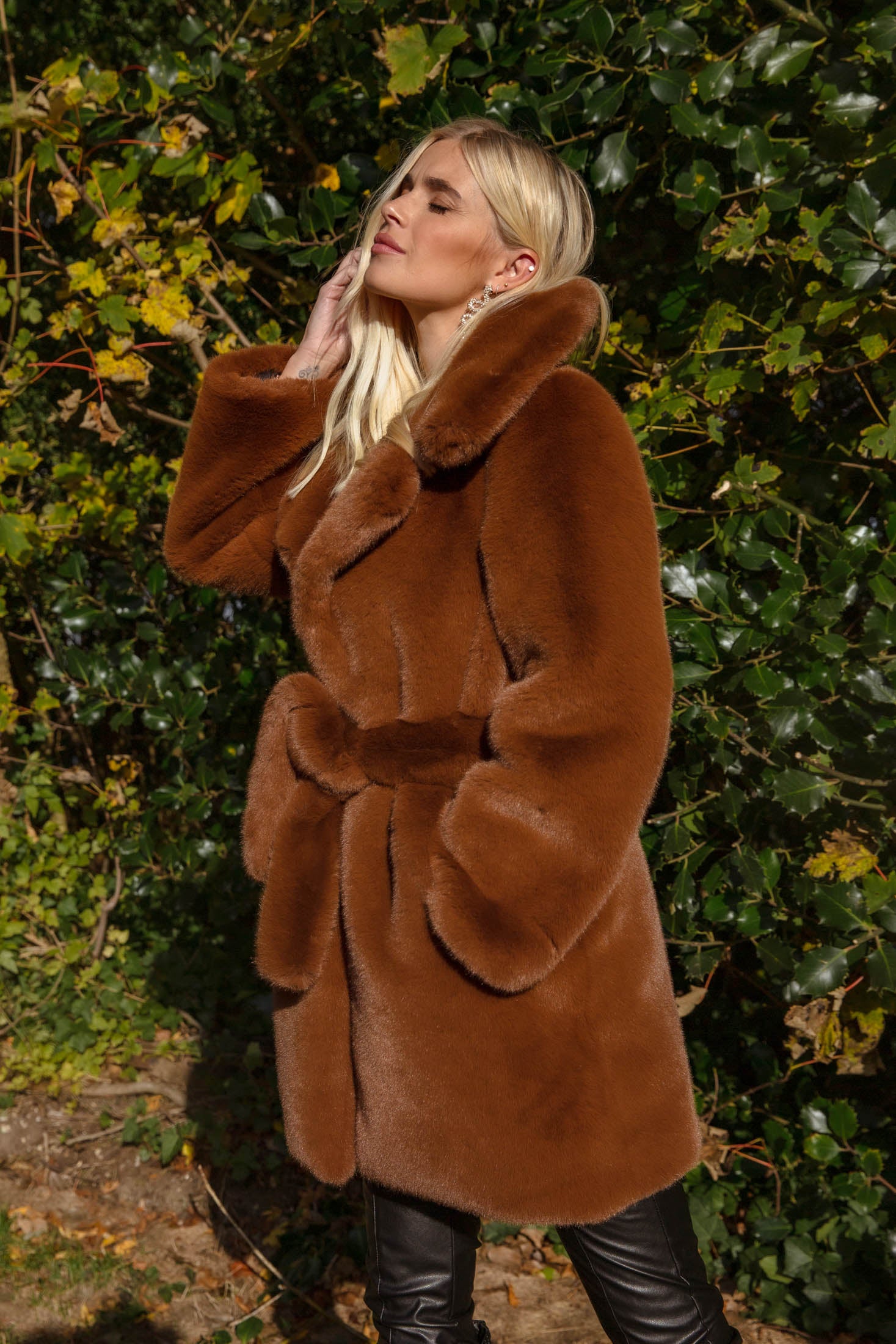 Luxury Faux Fur LUCY Coat - SALE