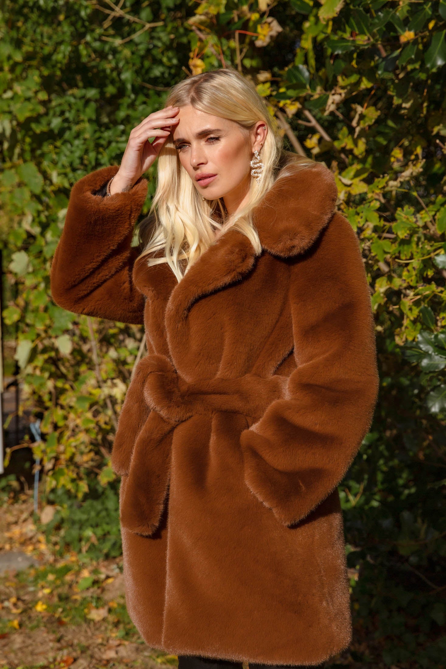 Luxury Faux Fur LUCY Coat - SALE