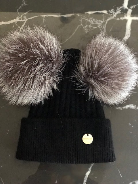 Knit Pom Pom Hats - SALE