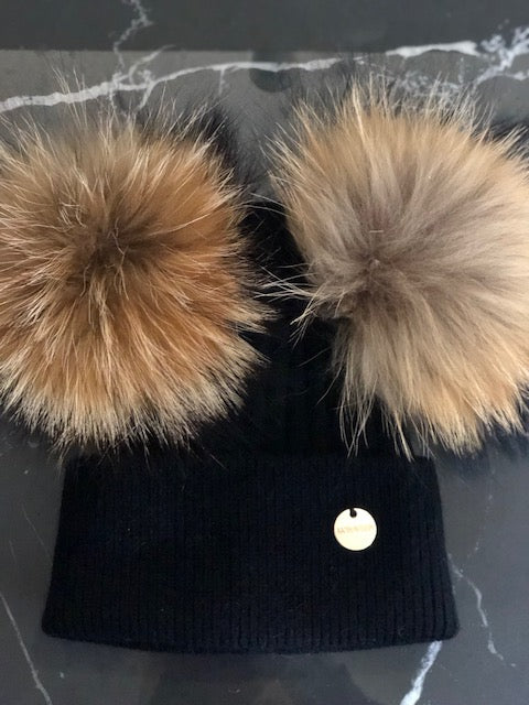 Knit Pom Pom Hats - SALE