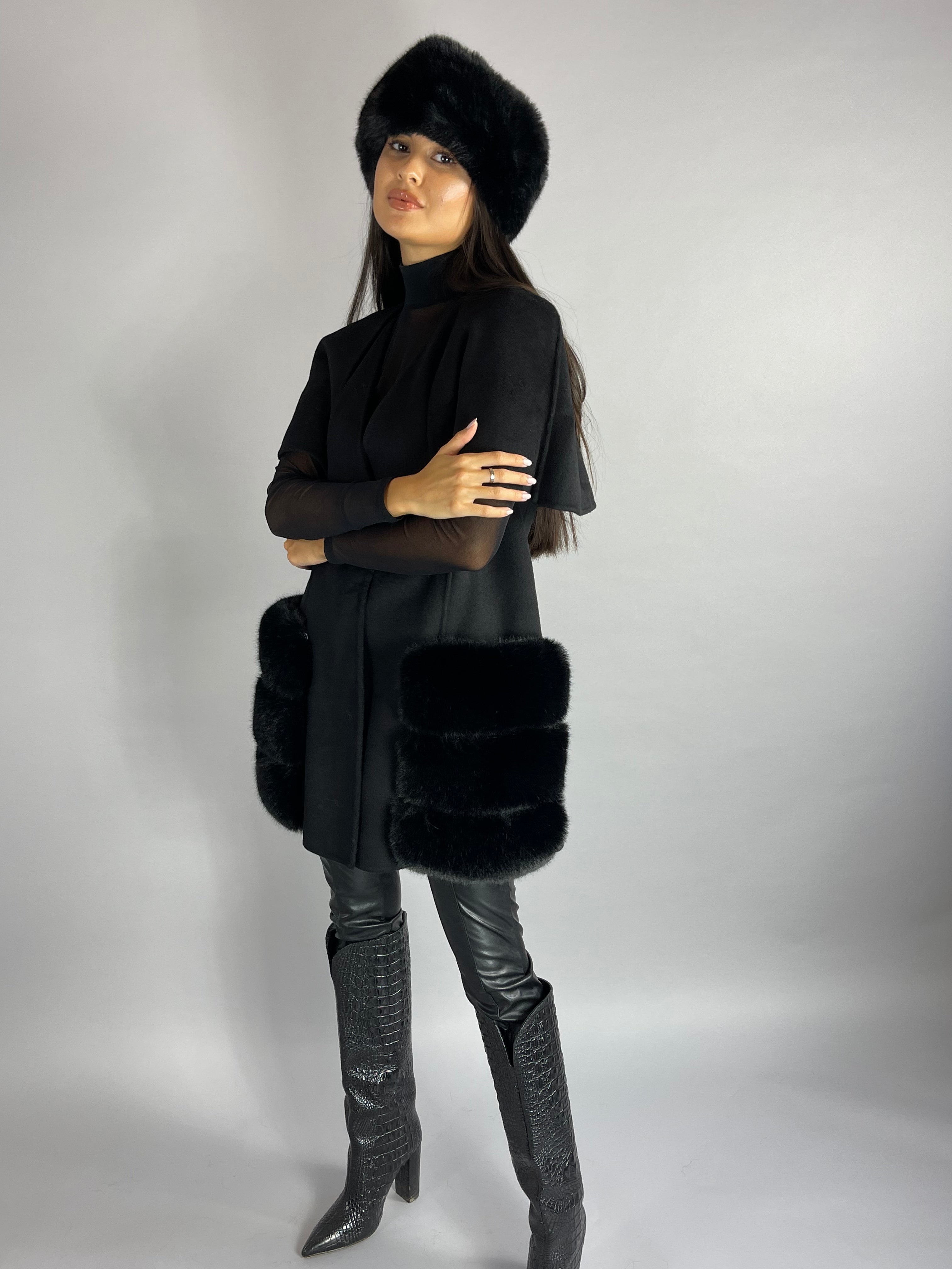 FAUX FUR HEAD BAND - SALE