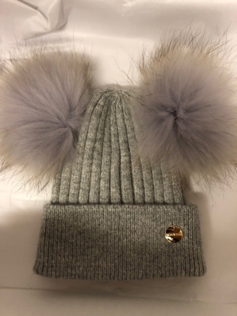 Knit Pom Pom Hats - SALE