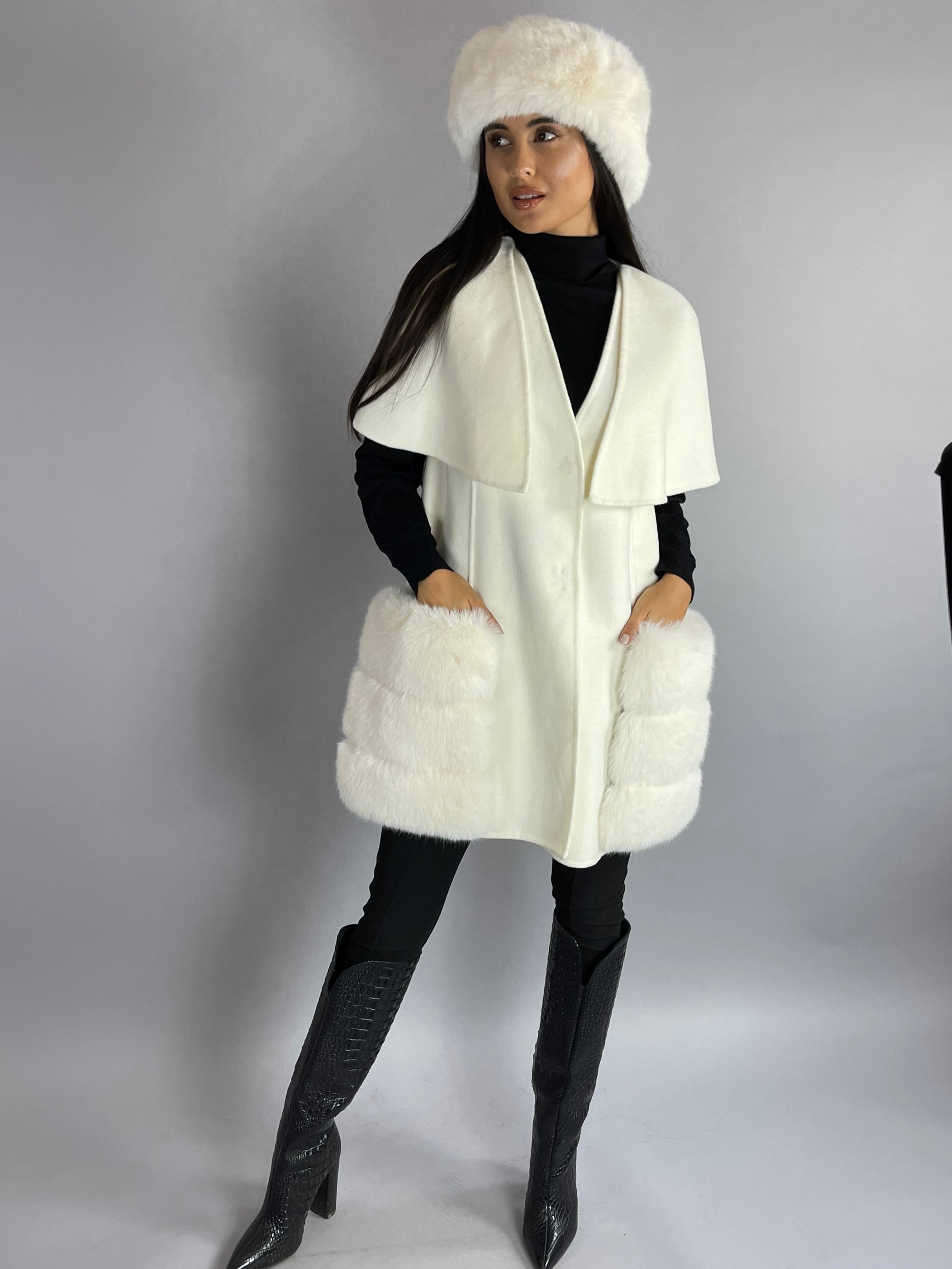 FAUX FUR HEAD BAND - SALE