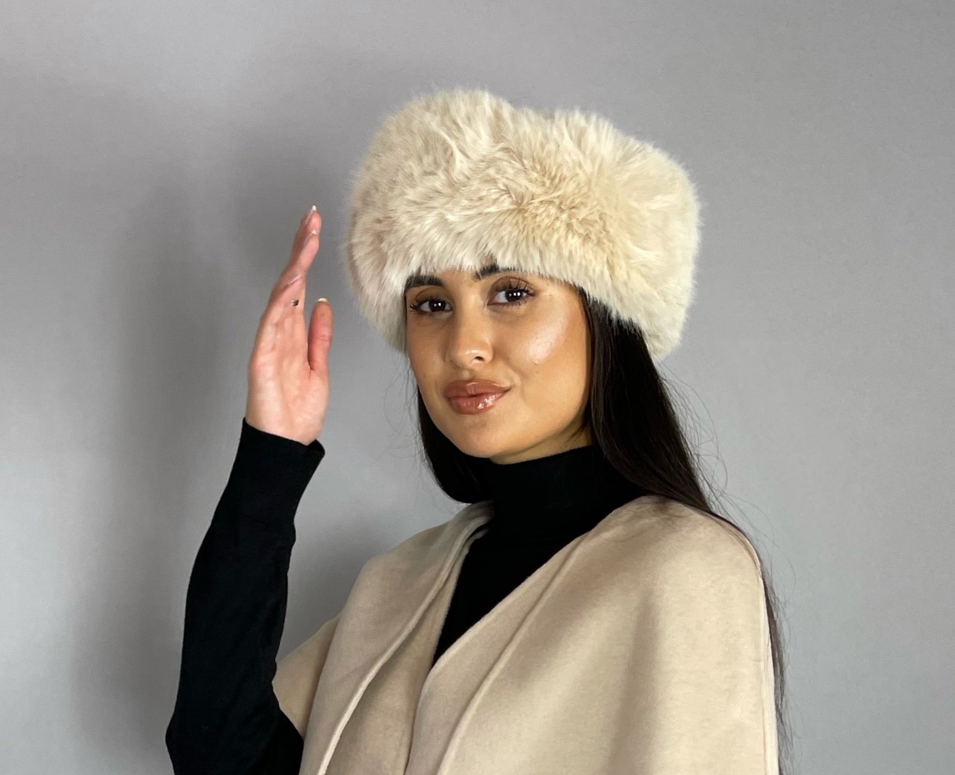 FAUX FUR HEAD BAND - SALE