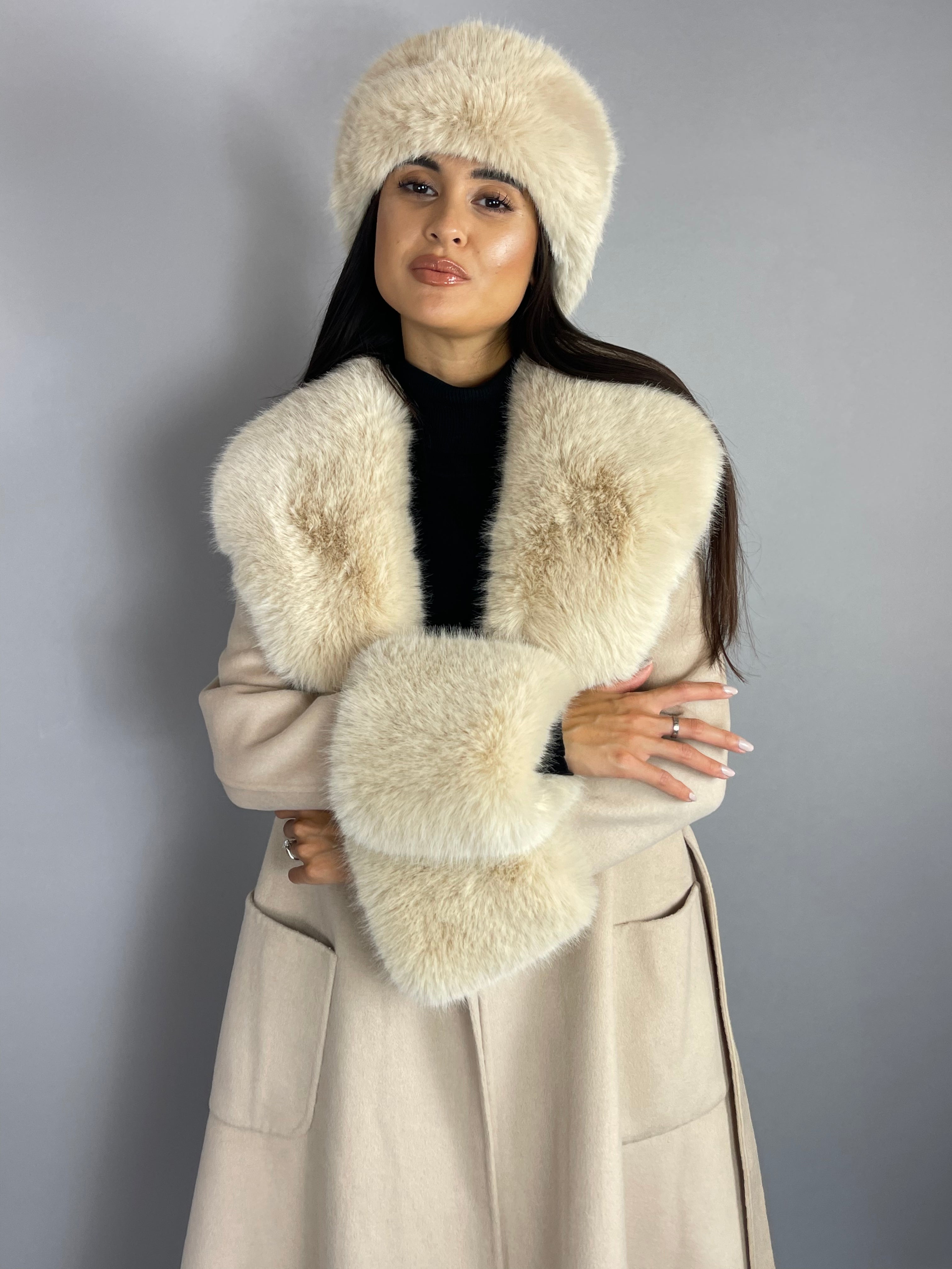 FAUX FUR HEAD BAND - SALE