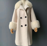 Monaveen Teddy Grace Coat CREAM