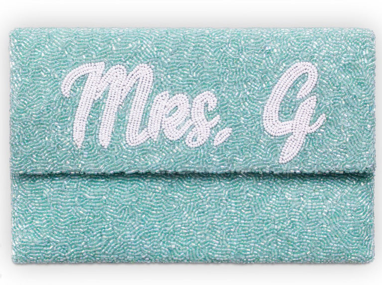 Half Fold Over Shape Clutch Bag