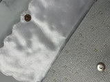 Half Scallop Shape Clutch Bag