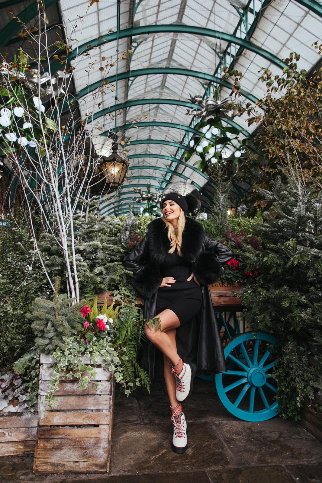 NEW IN the Monaveen MIA Luxury Winter Trench BLACK