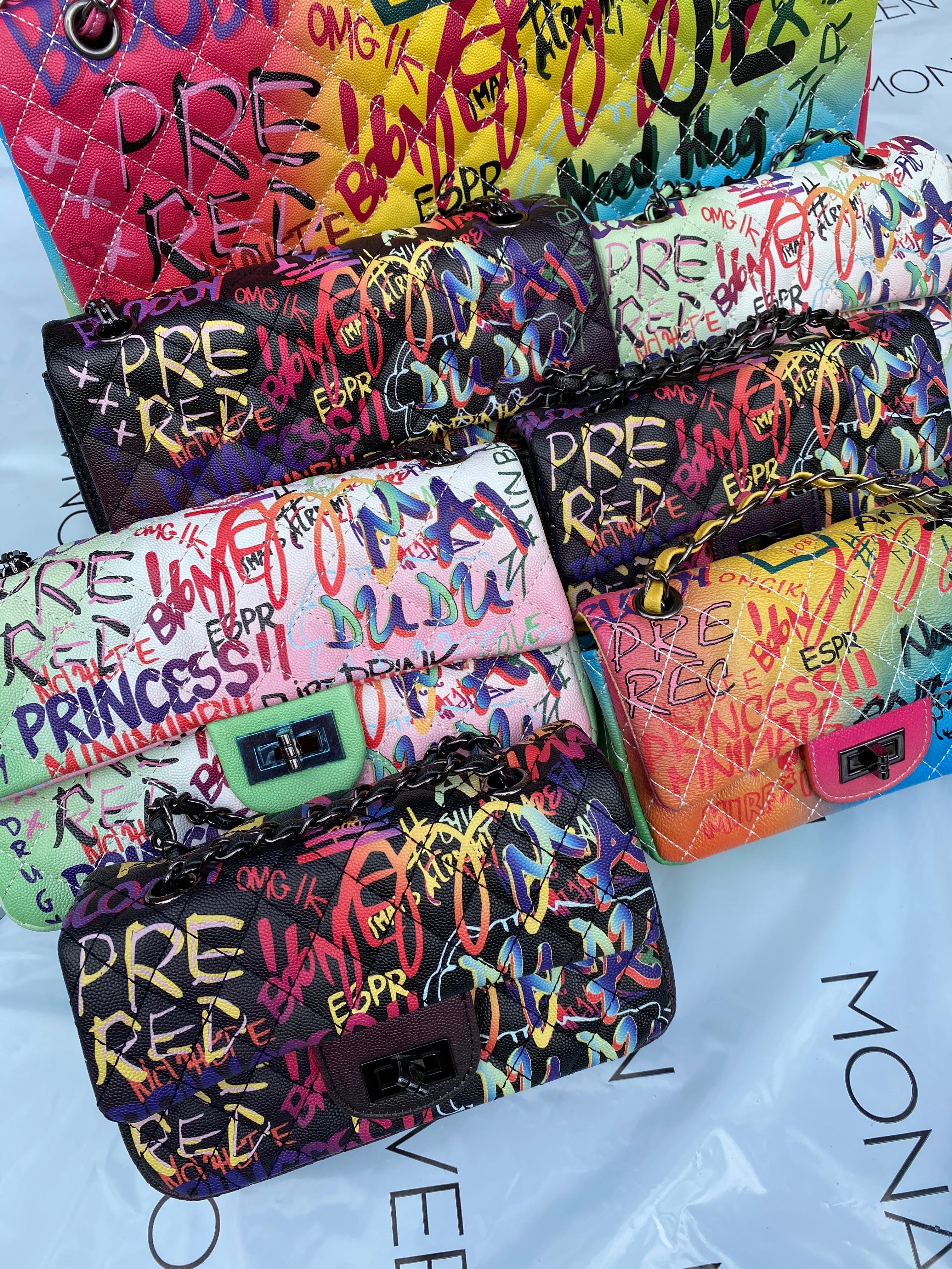 NEW IN "HAPPY" MEDIUM size bag