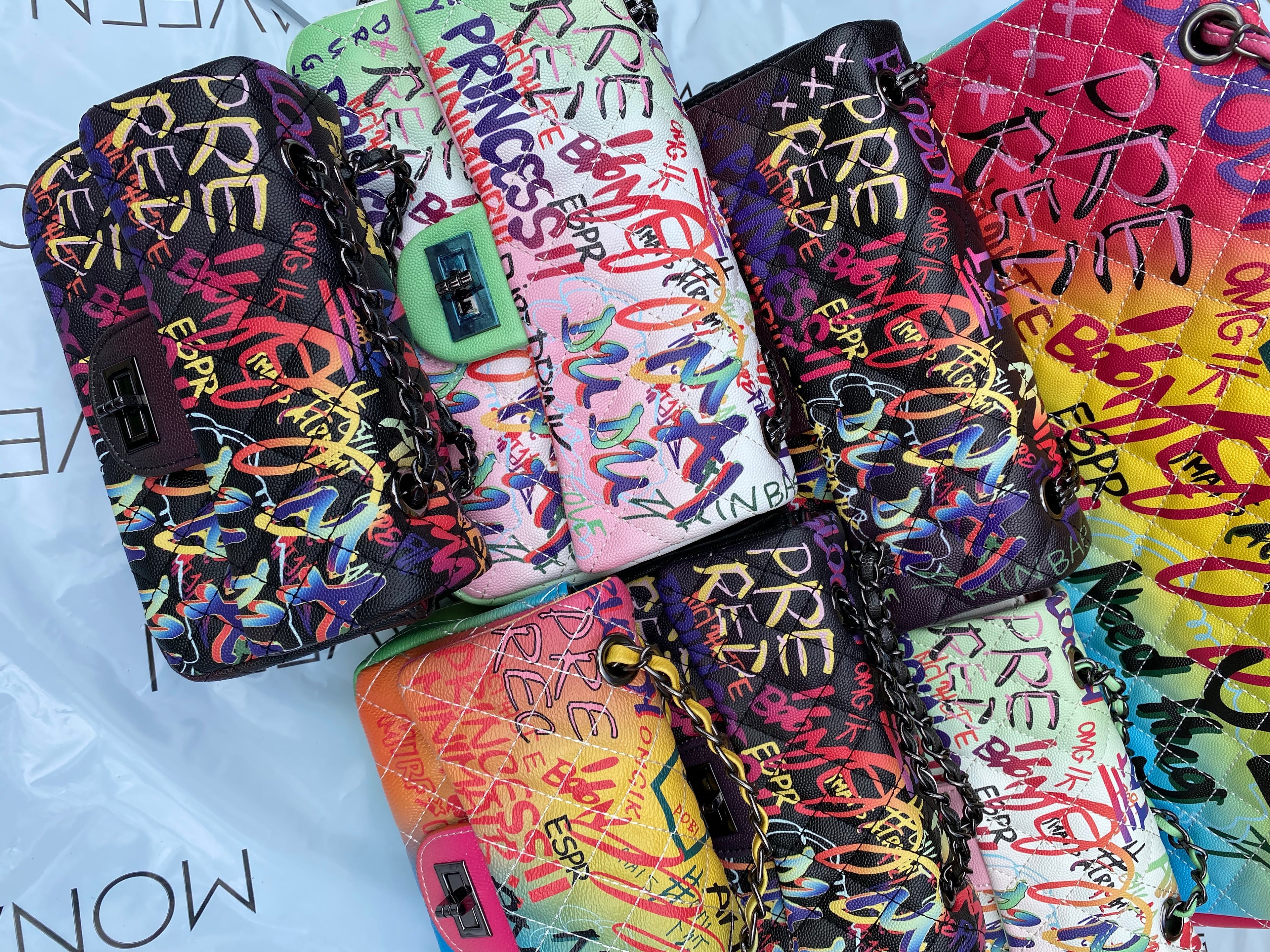 NEW IN "HAPPY" MEDIUM size bag