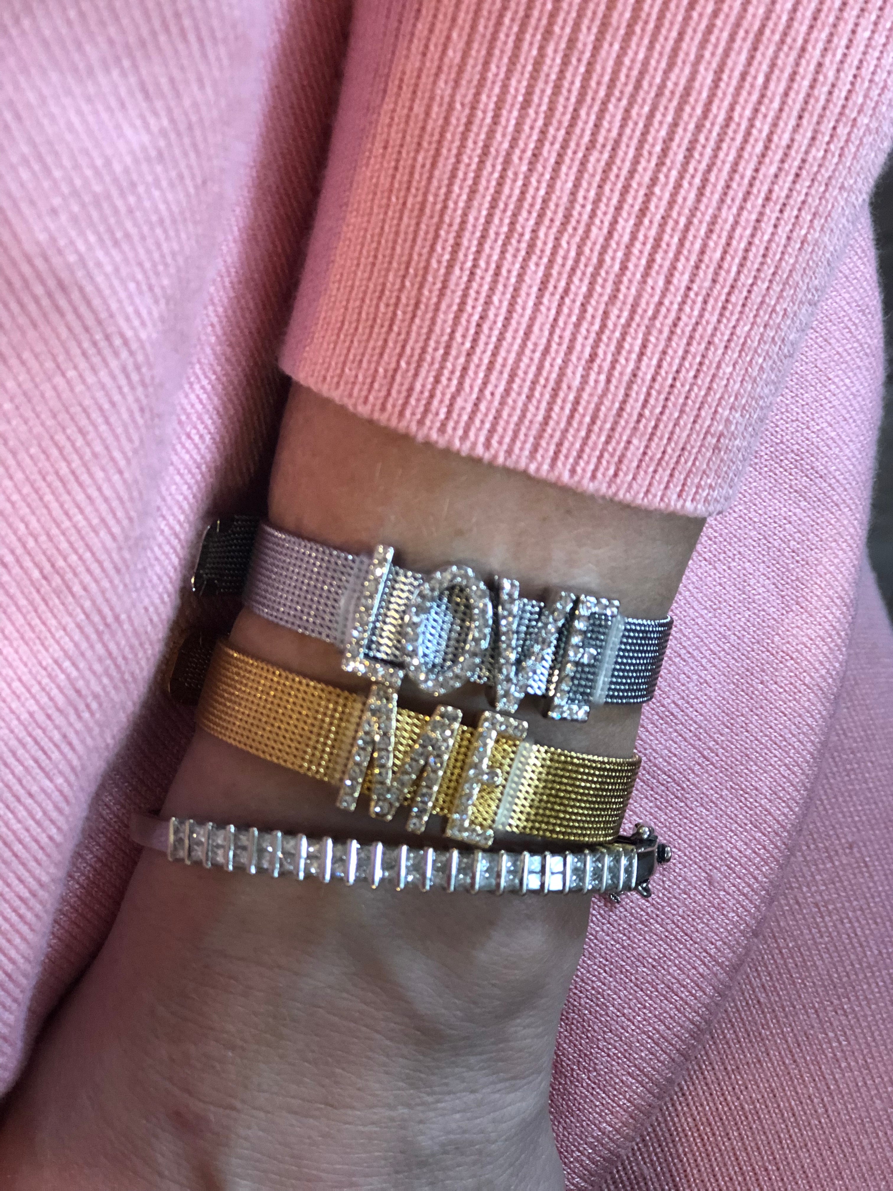 NEW IN,  Say it, Name it BRACELET