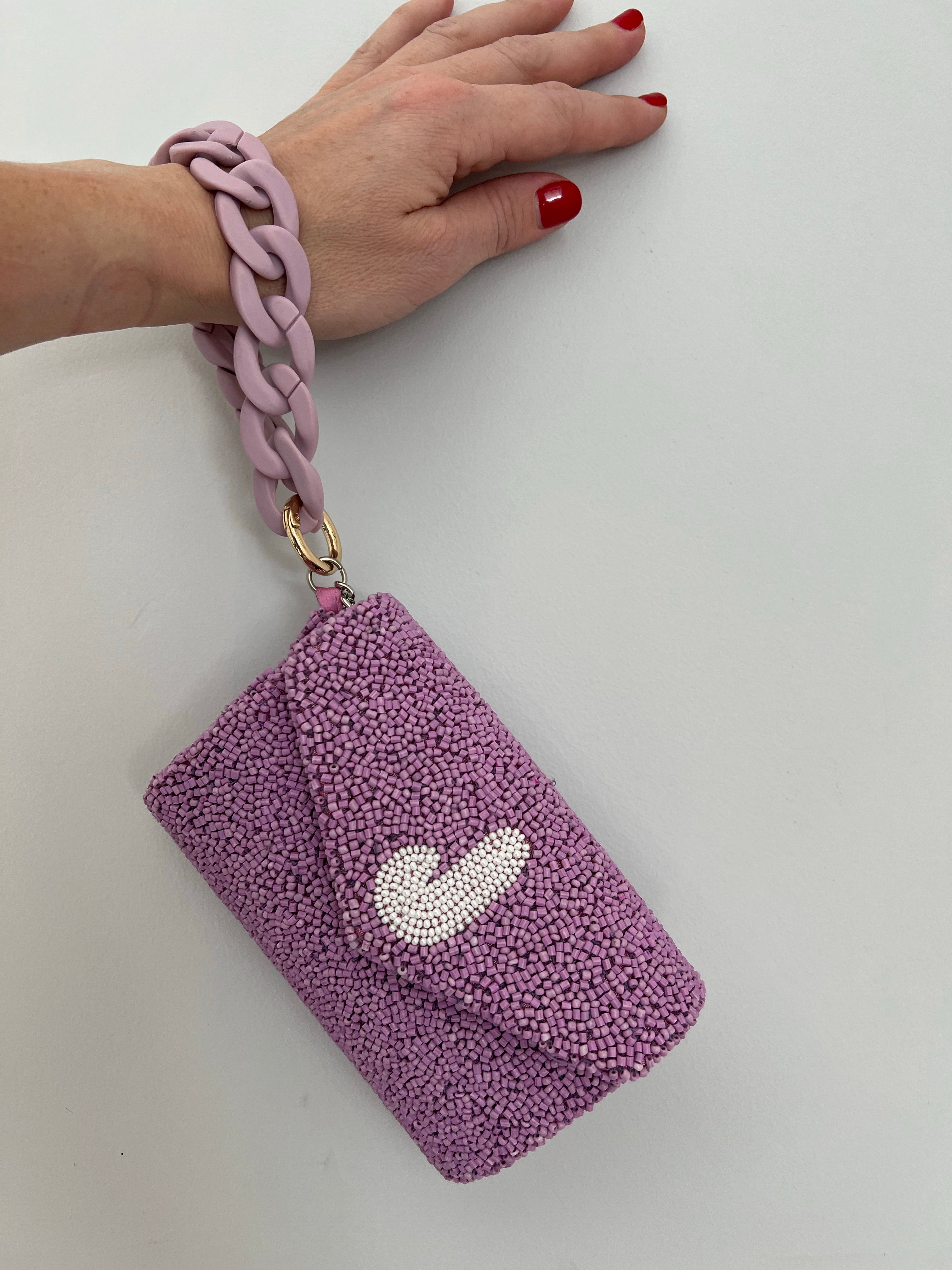 NEW IN BAG STRAP - PASTEL PURPLE