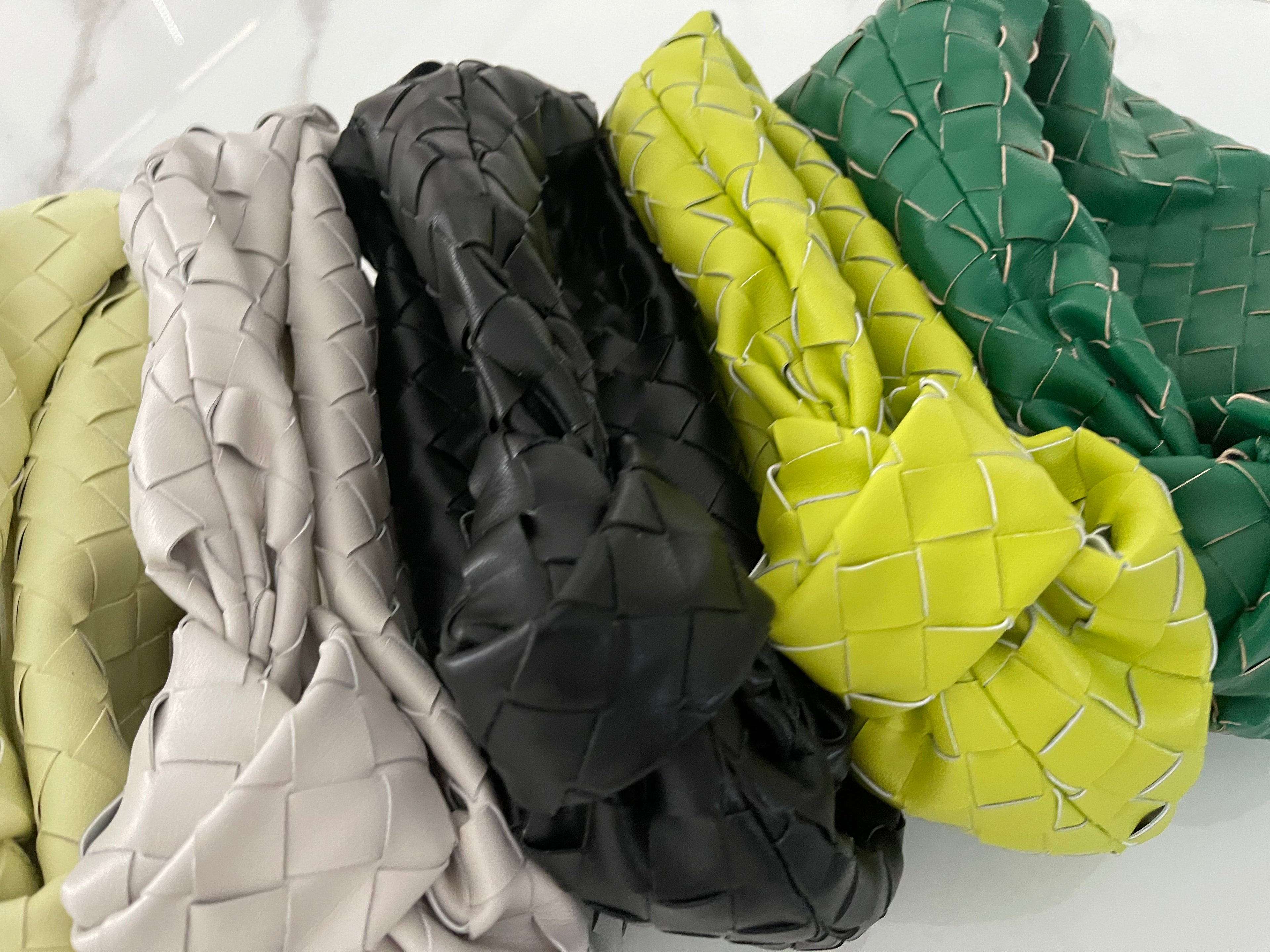 NEW IN WHITNEY fine weave leather Bag.