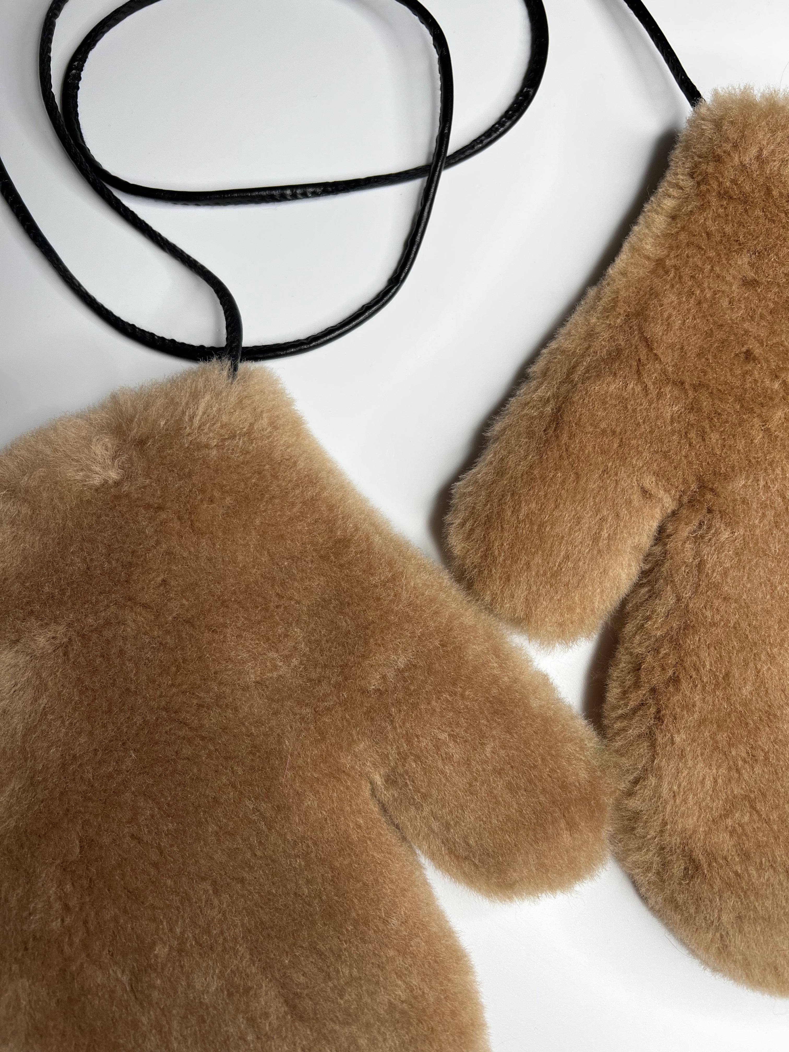 Luxury Teddy Wool Mittens