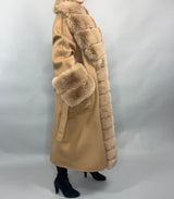 Scarlett Cashmere Coat TAN