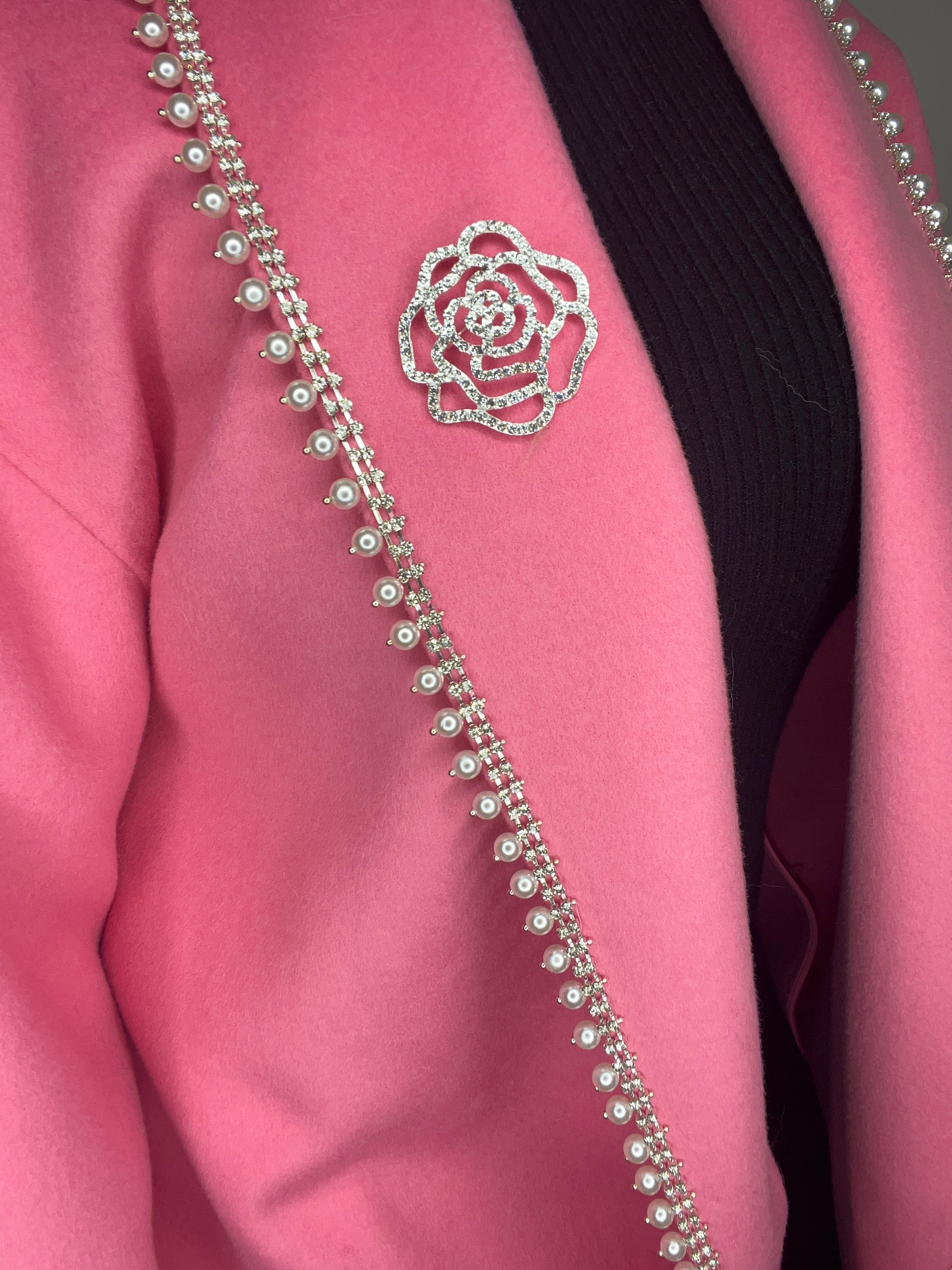 Monaveen Coco Wool Cashmere Coat PINK - SALE