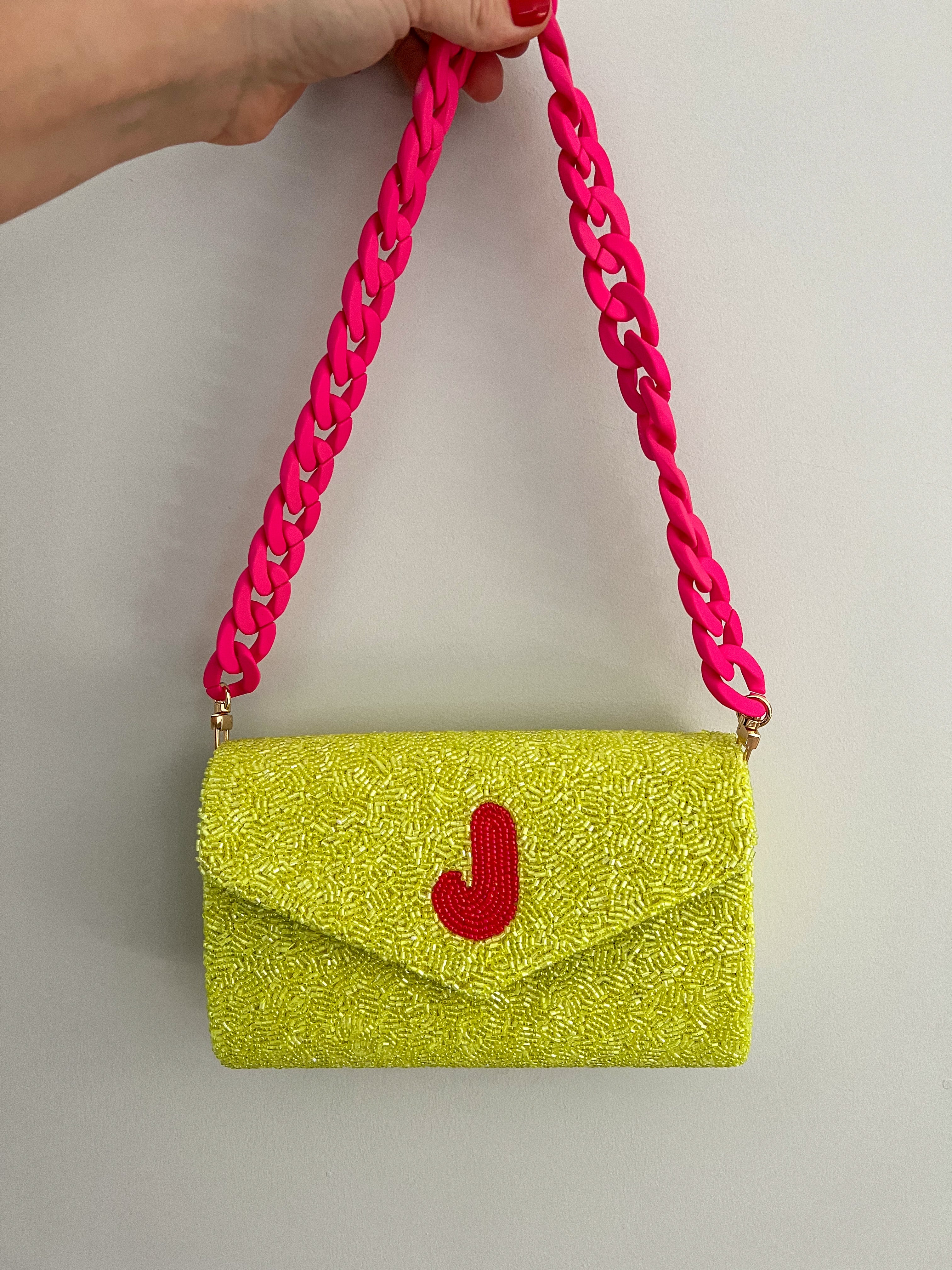 NEW IN BAG STRAP - NEON PINK