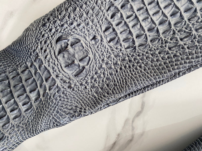 NEW IN Monaveen DALLAS Vegan crocodile leather Boot - OFF BEIGE/WHITE