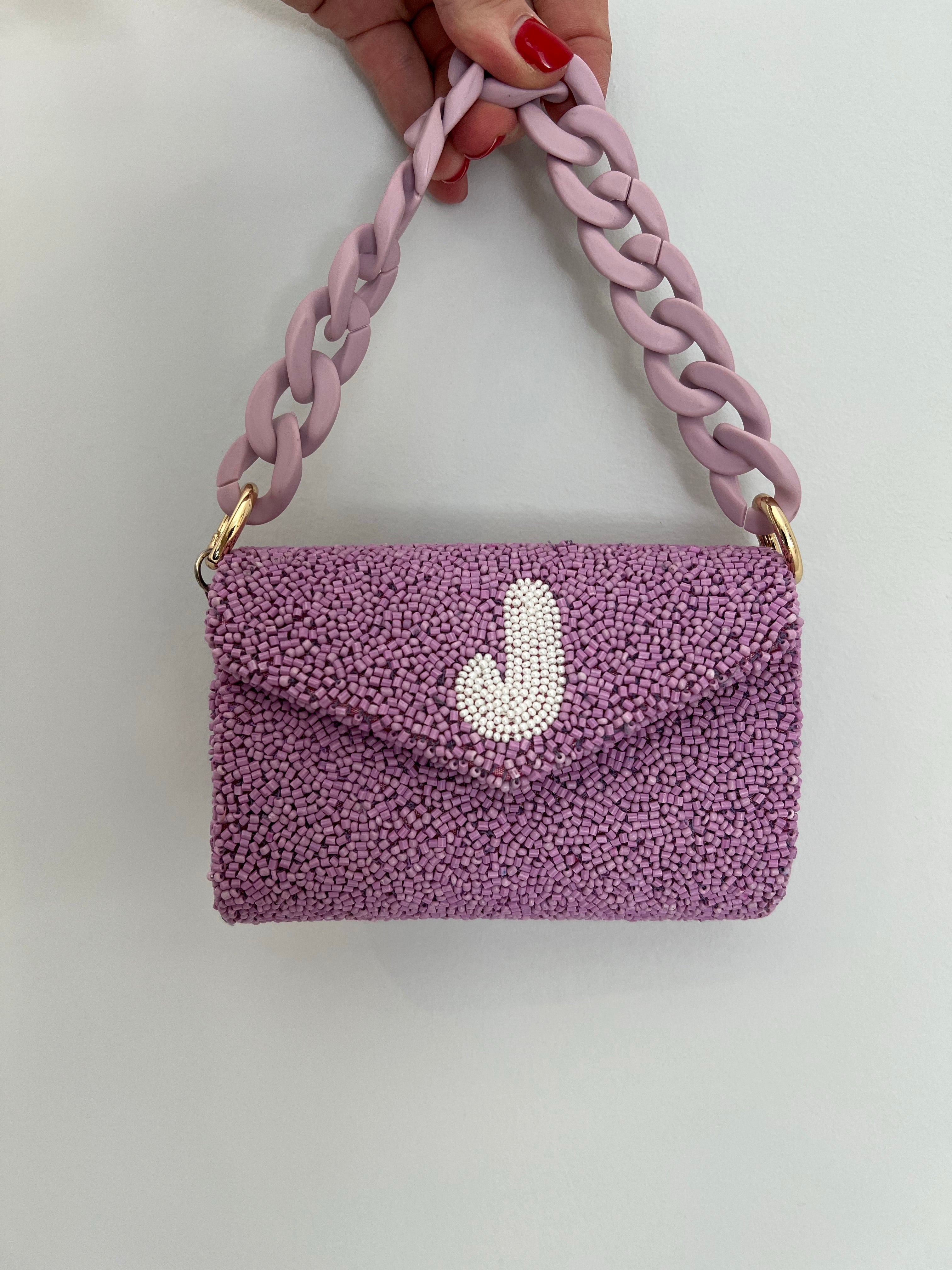 NEW IN BAG STRAP - PASTEL PURPLE