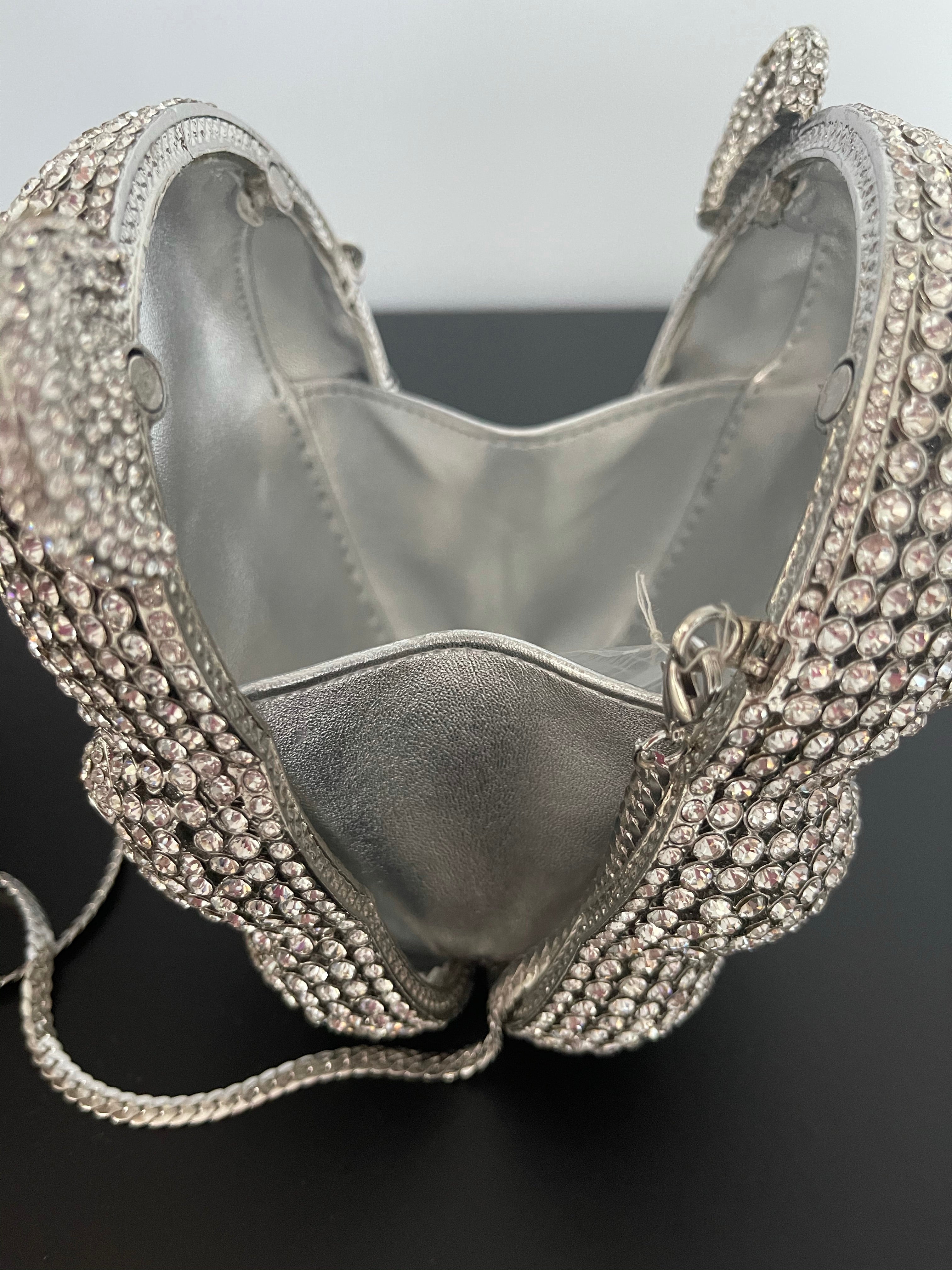NEW IN Monaveen Diamanté Encrusted Teddy Bear Bag