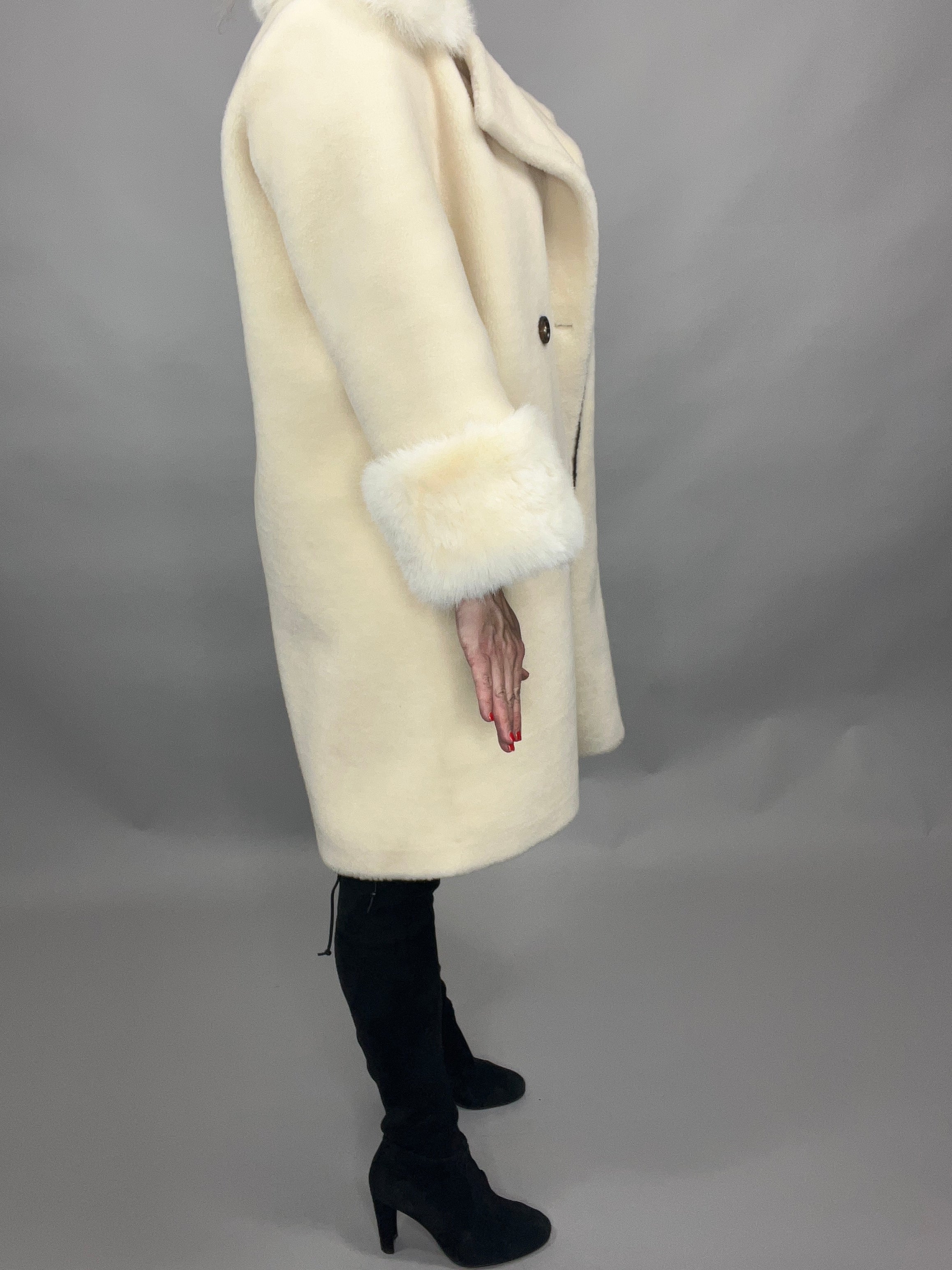 Monaveen Teddy Grace Coat CREAM