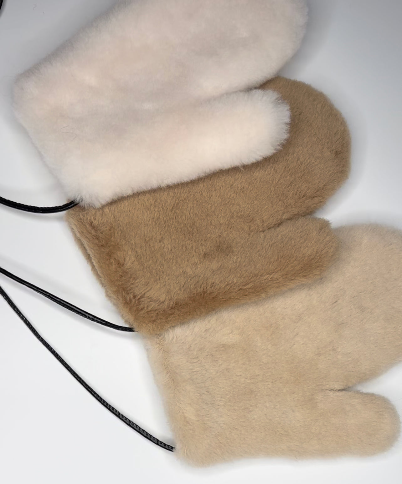 Luxury Teddy Wool Mittens