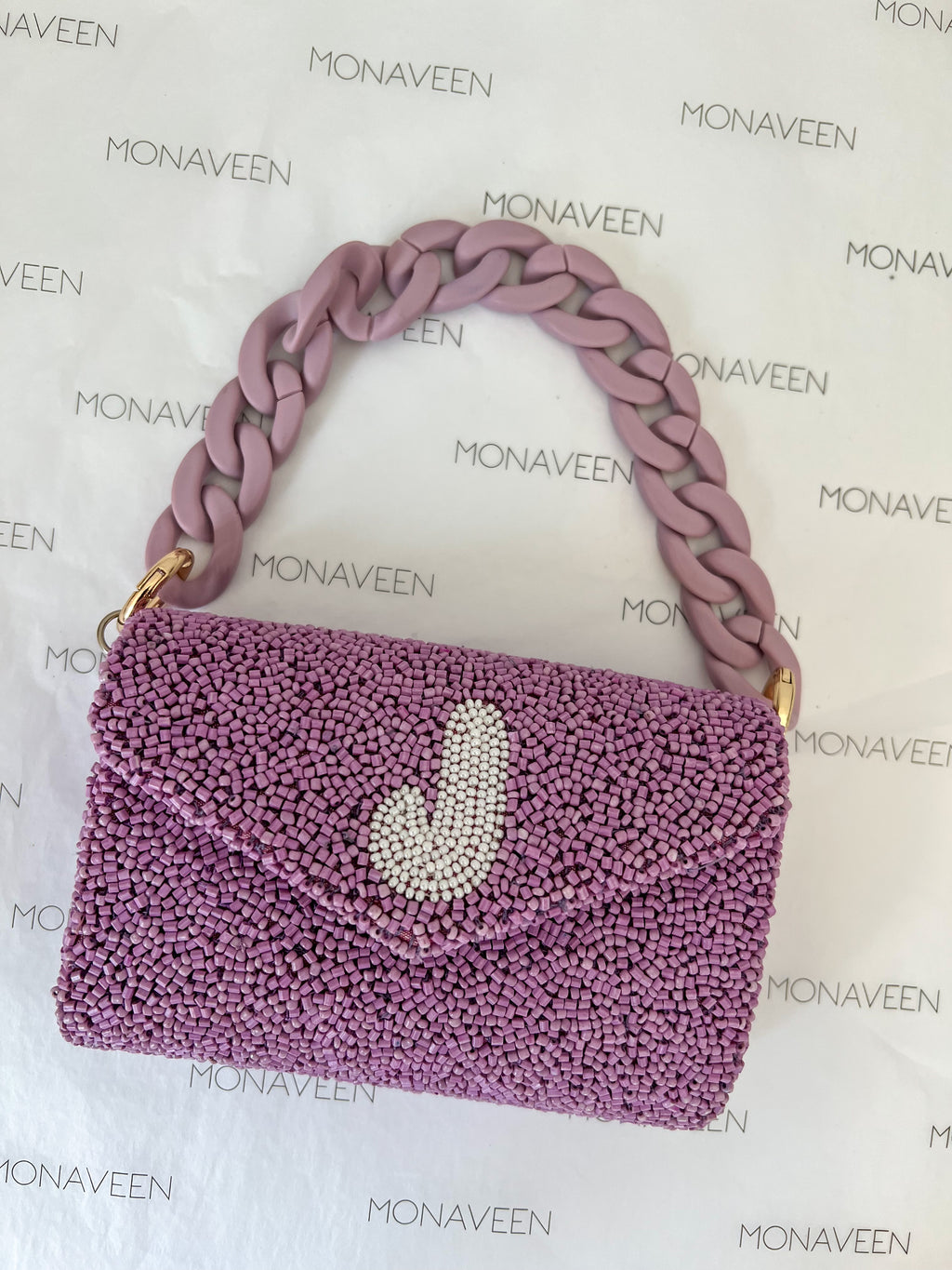 NEW IN BAG STRAP - PASTEL PURPLE