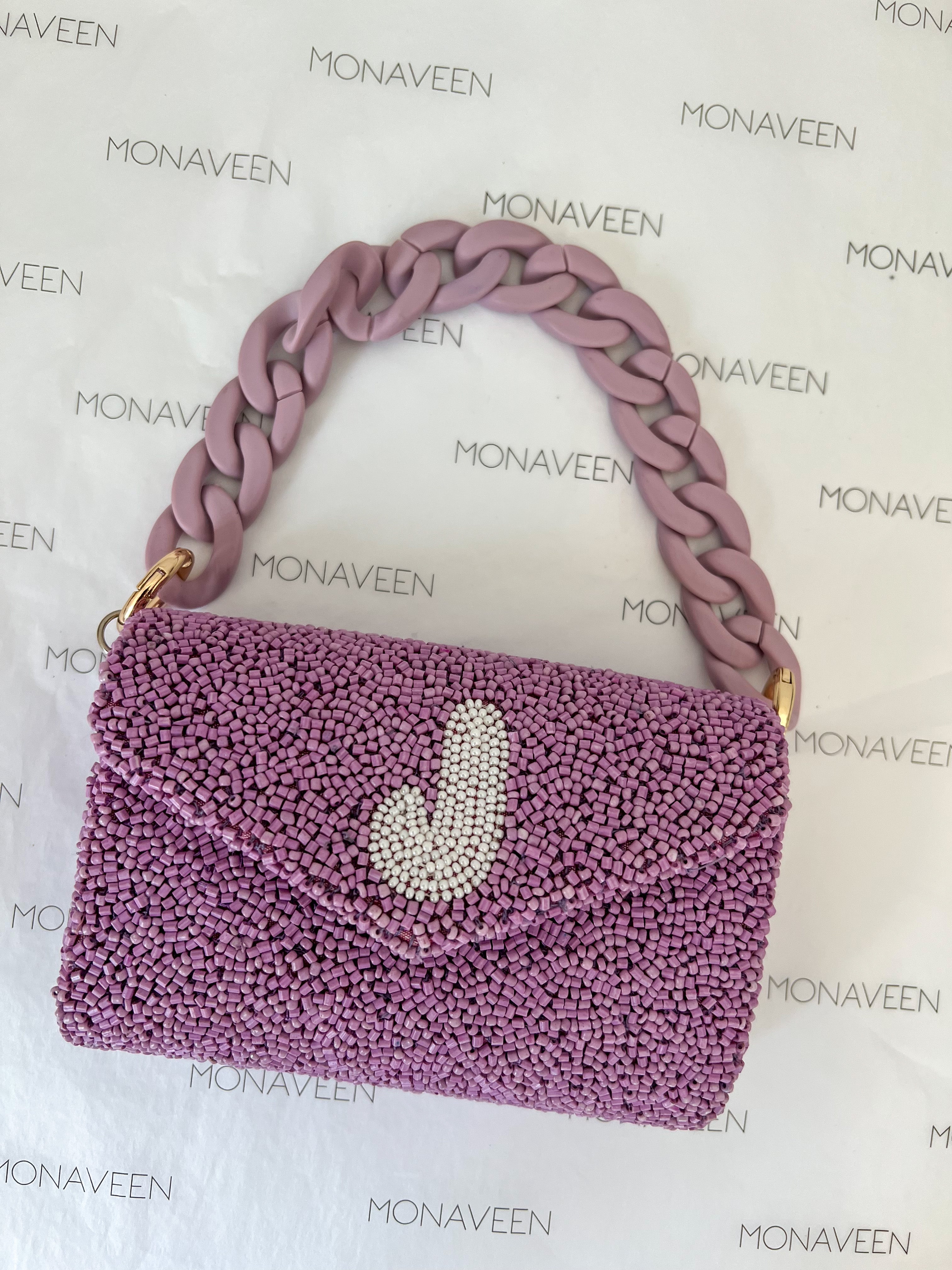 NEW IN BAG STRAP - PASTEL PURPLE