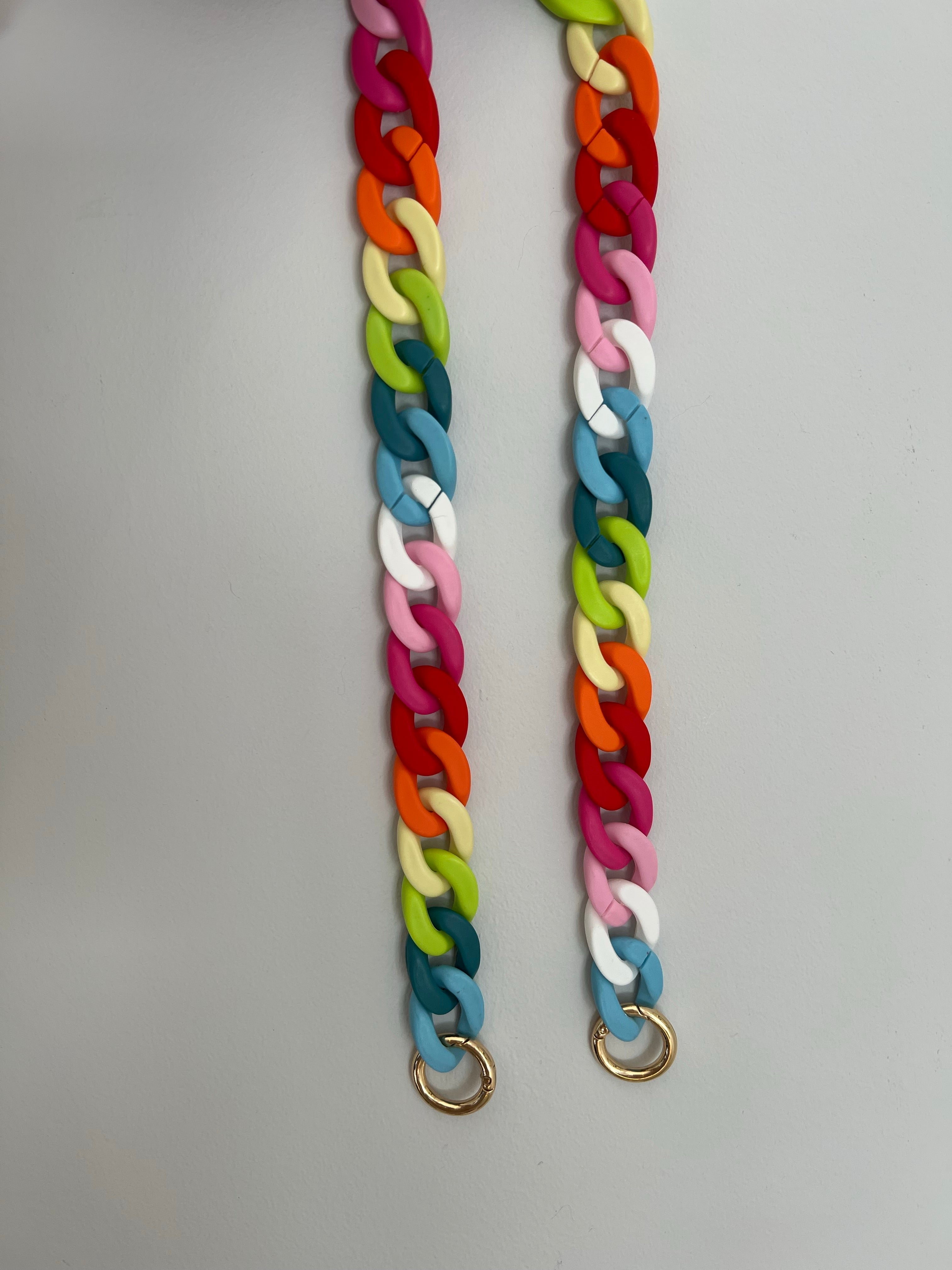 NEW IN BAG STRAP - RAINBOW