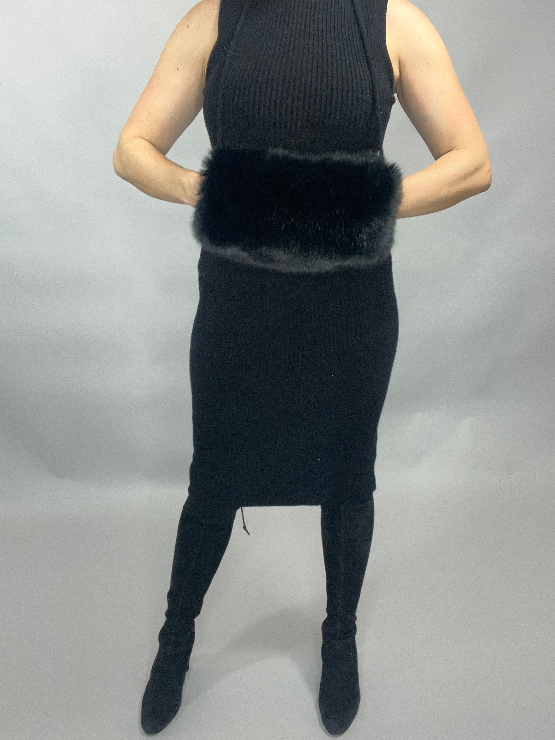 Luxury FAUX FUR HAND MUFF