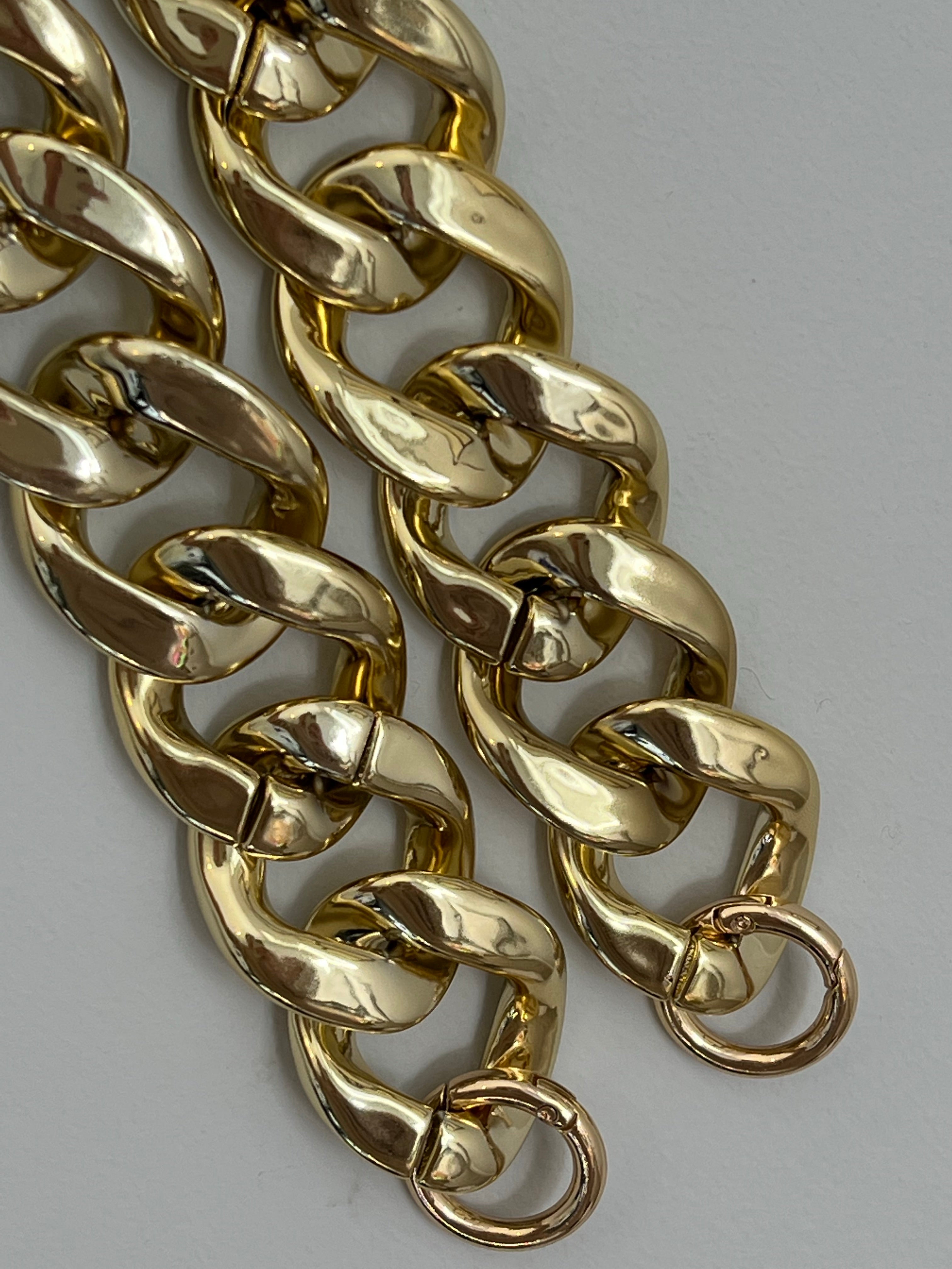 NEW IN BAG STRAP - CHUNKY GOLD