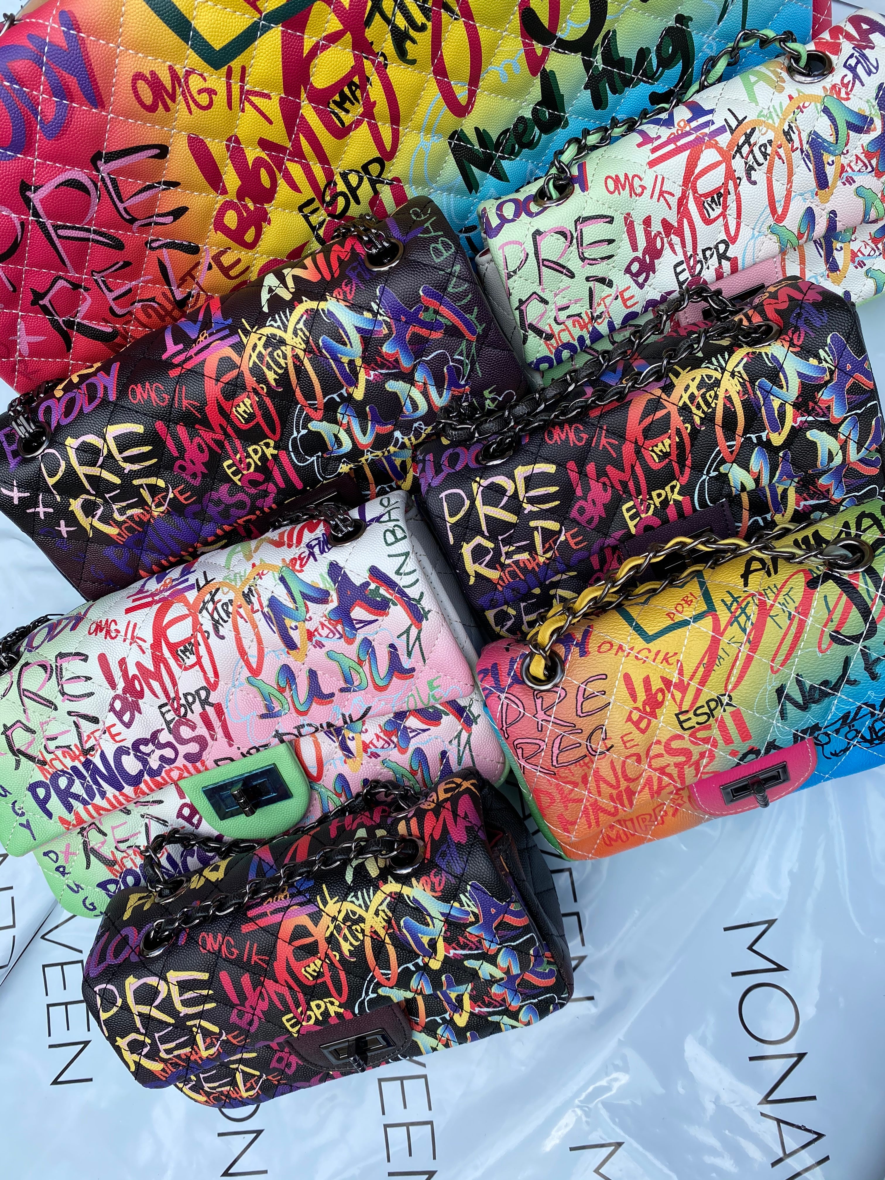NEW IN "HAPPY" MEDIUM size bag